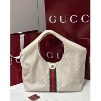 Classic Specials Gucci Giglio Large Tote Bag in ivory GG canvas G853965