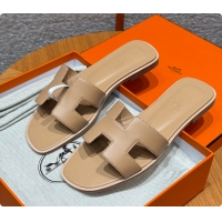 Charming Hermes Oran sandal Beige Albinos 60702301