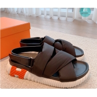 Buy Luxury Hermes Electric Sandal In Black 60702303