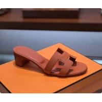 Low Cost Hermes Sandals In Orange 60702304