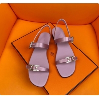 Pretty Style Hermes Sandals Purple 60702311