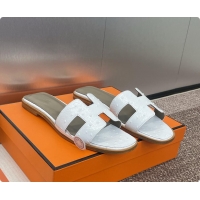 Unique Style Hermes Oran sandal White 60702401