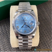 Super Quality Rolex Day-Date 40mm Platinum R1271 Ice Blue