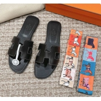 Pretty Style Hermes Sandals Black 60702409