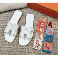 Good Quality Hermes Sandals White 60702409