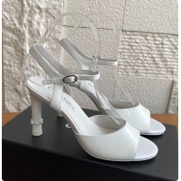 Purchase Chanel 25 Métiers d’art Sandals/Heels Lambskin White 60702504