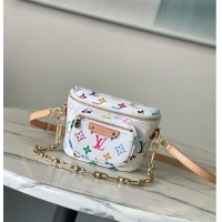 Buy Fashionable Louis Vuitton Monogram Multicolore LV x TM Mini Bumbag M00131