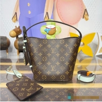 Super Quality Louis Vuitton Monogram/Exotic Crocodile All In BB Bag M28911 Mint