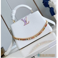 Top Design Louis Vuitton Confetti Collection Capucines BB Taurillon Leather M09388
