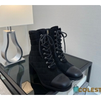 Best Grade Chanel Lace-up Shoes Skin color & Skin color Black 60702618