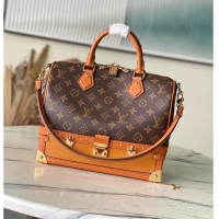 Promotional Louis Vuitton Monogram Canvas Speedy 30 Out Of The Trunk M24427 Brown 2026