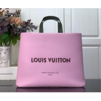 Top Grade Louis Vuitton Original Cowhide Leather Mini Shopper Tote Bag M15273 Pink 2026