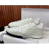 Stylish Chanel Caft Da Trainer White 60702805