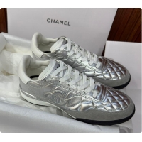 Good Quality Chanel Caft Da Trainer Silver 60702805