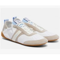 Top Grade Discount Chloe Kick Suede-trimmed Sneakers C3658