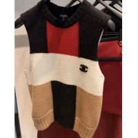Top Grade Chanel Cashmere And Wool Top CH2563 Black/Red/Multicolor 2026