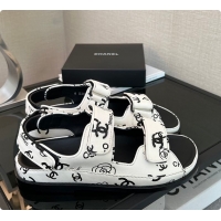 Best Product Chanel 23P CC Logo Lambskin Dad Sandals 60703001