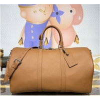 Market Sells Louis Vuitton Keepall Bandouliere 50 Waxy Calf Leather M29058 Tan 2026