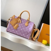 Best Quality Louis Vuitton Speedy P9 Bandouliere 25 in Ostrich Lavender M29099 2026