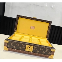 Luxury Discount Louis Vuitton Coffret 8 Watch Case Sunflower M29109 2026