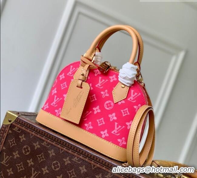 Inexpensive Louis Vuitton Monogram Canvas Alma BB Bag M27525 Red