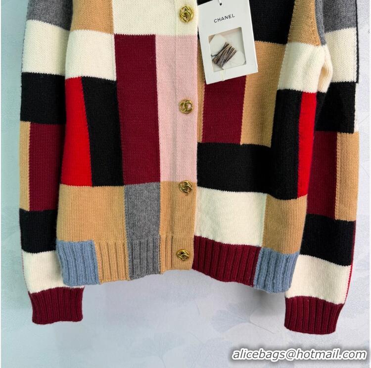 ​Best Quality Chanel Cardigan In Cashmere And Wool CH2564 Black/Red/Multicolor 2026