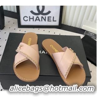 Purchase Chanel Mules Calfskin, light beige 6080212