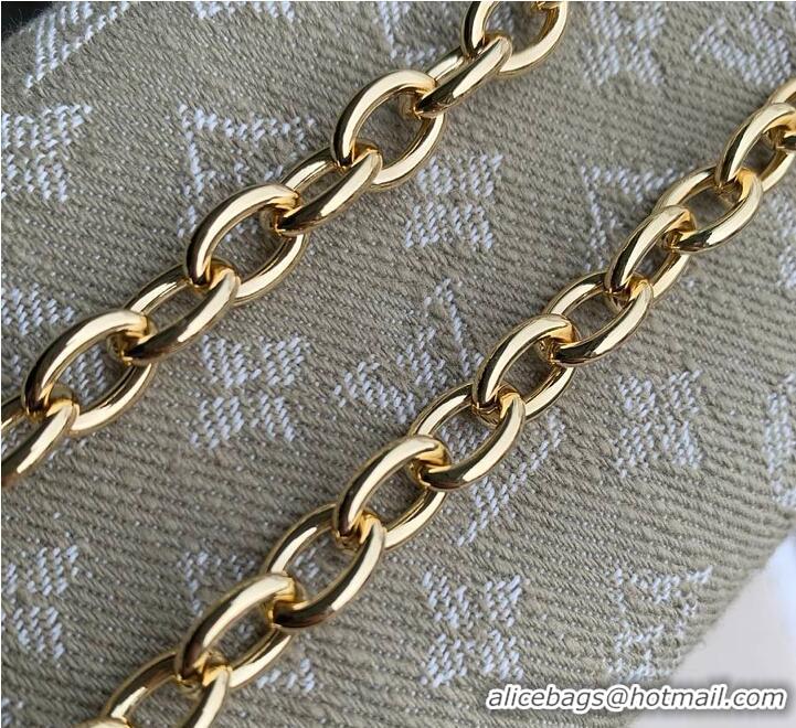 Buy Promotional Louis Vuitton Monogram Denim Pouch Metis Belt M4622Z Green