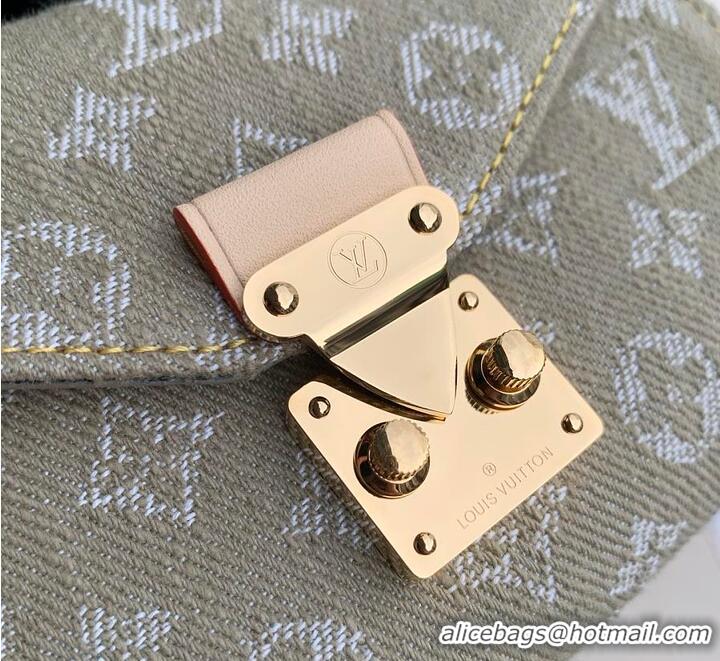 Buy Promotional Louis Vuitton Monogram Denim Pouch Metis Belt M4622Z Green