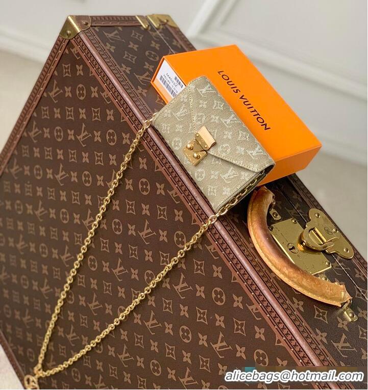 Buy Promotional Louis Vuitton Monogram Denim Pouch Metis Belt M4622Z Green