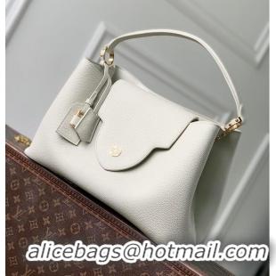 Famous Brand Louis Vuitton Capucines MM Taurillon Leather M26259 Light Grey