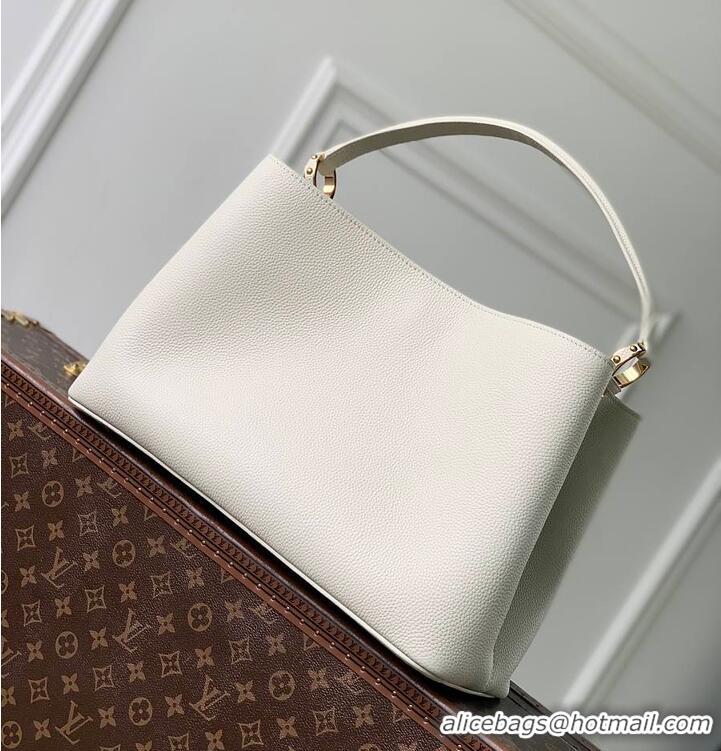 Famous Brand Louis Vuitton Capucines MM Taurillon Leather M26259 Light Grey