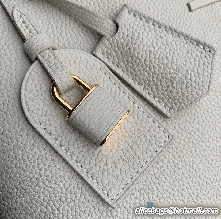 Famous Brand Louis Vuitton Capucines MM Taurillon Leather M26259 Light Grey