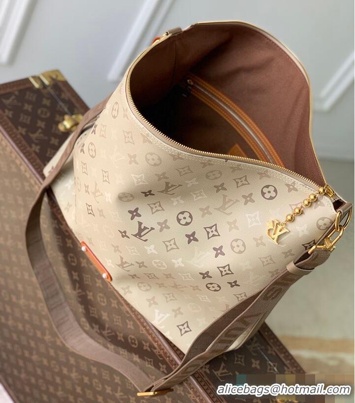 Inexpensive Louis Vuitton Monogram Surplus Canvas Mens Vagabond Hobo Bag M27181 Sand Beige 2026