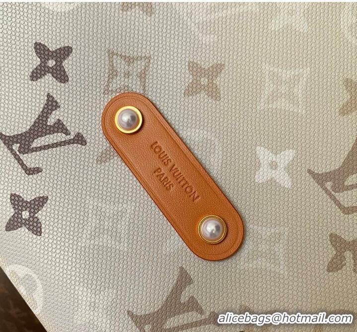 Inexpensive Louis Vuitton Monogram Surplus Canvas Mens Vagabond Hobo Bag M27181 Sand Beige 2026