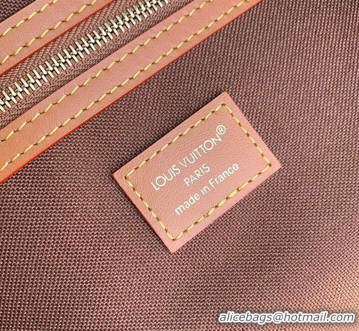 Inexpensive Louis Vuitton Monogram Surplus Canvas Mens Vagabond Hobo Bag M27181 Sand Beige 2026