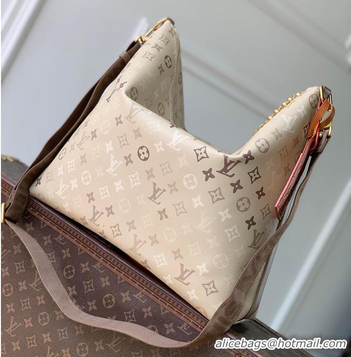 Inexpensive Louis Vuitton Monogram Surplus Canvas Mens Vagabond Hobo Bag M27181 Sand Beige 2026