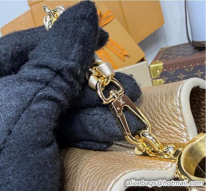 Best Product Louis Vuitton LV Mirage Capucines Taurillon leather Mini M80748 Light Gold 2026