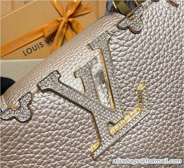 Best Product Louis Vuitton LV Mirage Capucines Taurillon leather Mini M80748 Light Gold 2026