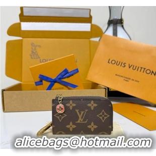 Luxury Cheap Louis Vuitton Noa Key Holder Monogram/Sweet Coral M80750