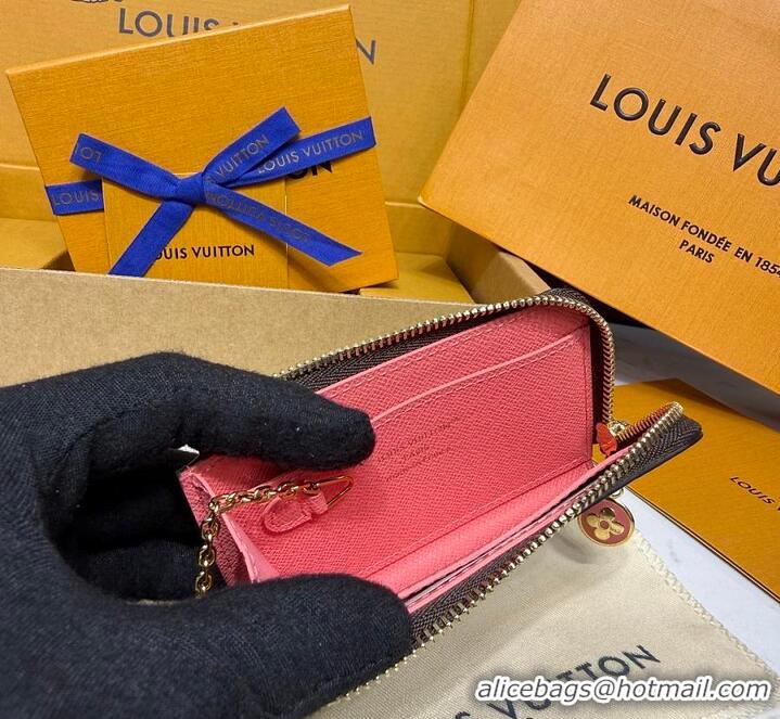 Luxury Cheap Louis Vuitton Noa Key Holder Monogram/Sweet Coral M80750