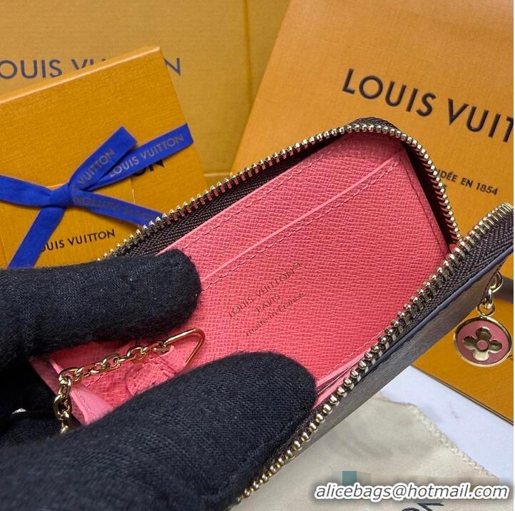 Luxury Cheap Louis Vuitton Noa Key Holder Monogram/Sweet Coral M80750