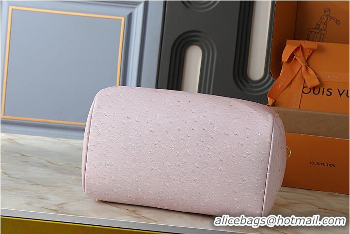 Most Popular Louis Vuitton Speedy Soft 30 In Ostrich Leather M28399 Light Pink 2026