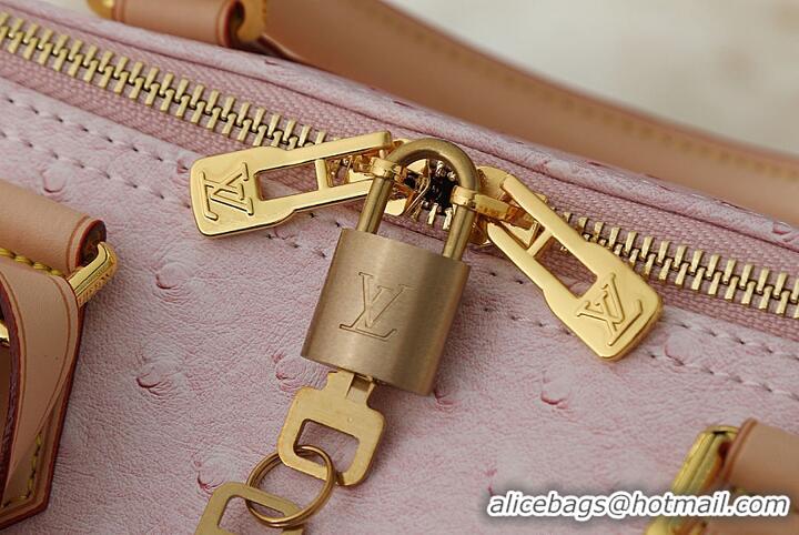 Most Popular Louis Vuitton Speedy Soft 30 In Ostrich Leather M28399 Light Pink 2026