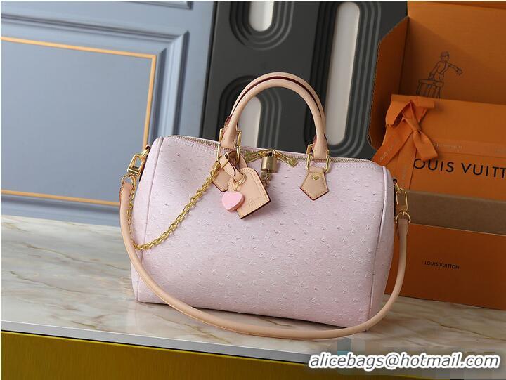Most Popular Louis Vuitton Speedy Soft 30 In Ostrich Leather M28399 Light Pink 2026