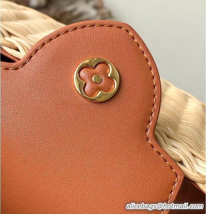 Grade Inexpensive Louis Vuitton Capucines Mini Tan Rattan and Cowhide leather M26005 2026