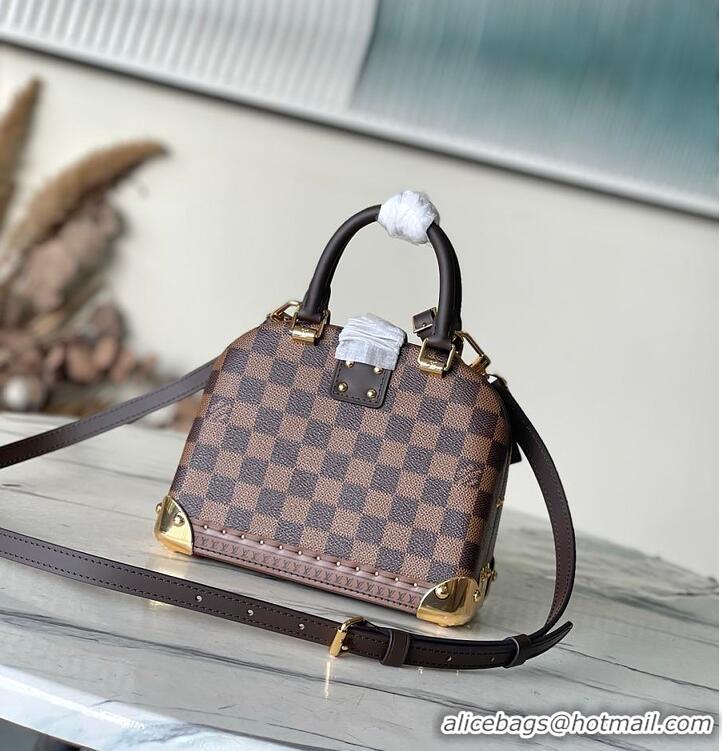Buy Classic Louis Vuitton Damier Ebene Canvas Alma Trunk 20 N11114 2026
