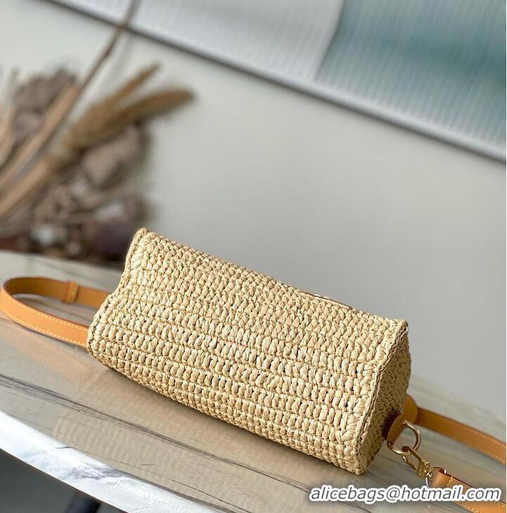 Reasonable Price Louis Vuitton Speedy 25 Bandouliere Natural Beige Raffia M14458 2026