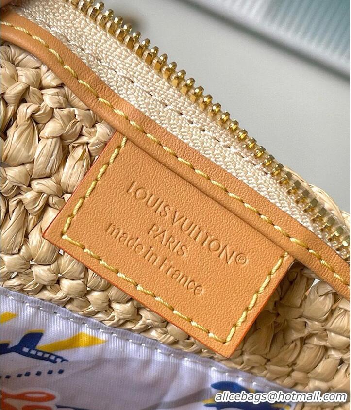 Reasonable Price Louis Vuitton Speedy 25 Bandouliere Natural Beige Raffia M14458 2026