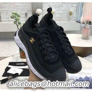 Luxurious Chanel Trainers Sneaker In Black 6080306